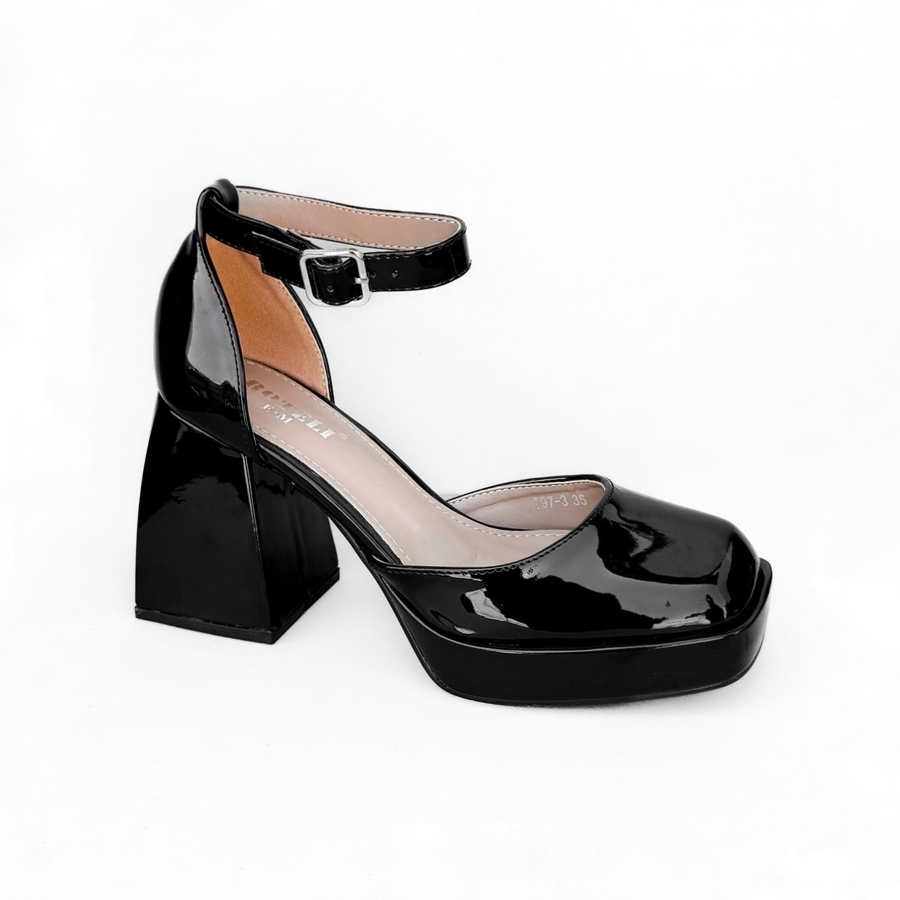 Sandalia Glossy Block